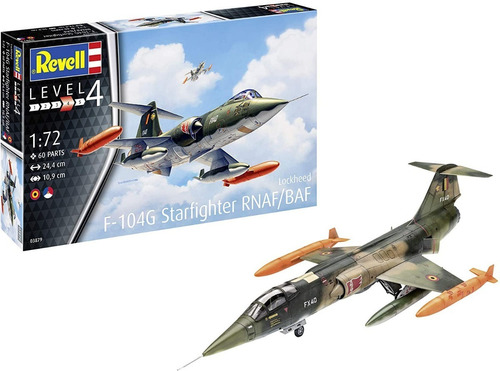 Lockheed F-104g Starfighter Rnaf/baf - 1/72 Revell 03879