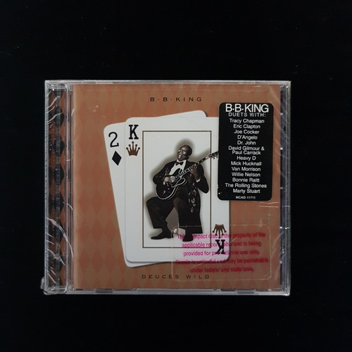 Cd B.b. King Deuces Wild - Import. Lacr. C/ Bar Code Lat.