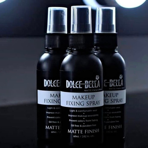 Imagen 2 de 3 de Fijador De Maquillaje Spray 60ml Dolce Bella Skincare / Lhua