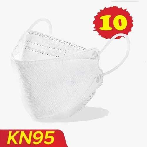 Imagem 2 de 10 de Máscara Kn95 Ffp2 Modelo 3d Boca De Peixe Reutilizável Preta