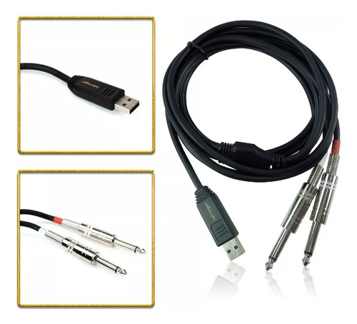 Cable Behringer Interfaz Line 2 Usb
