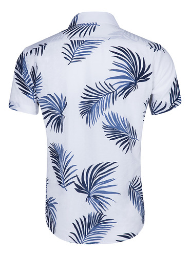 Camiseta De Verano Para Hombre De Manga Corta Con Estampado