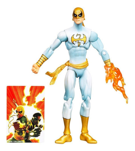 Marvel Universe Iron Fist con uniforme blanco 006