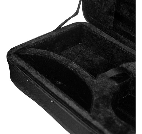 Estojo Case Violino Erudithus #406 Retangular 4/4 Preto