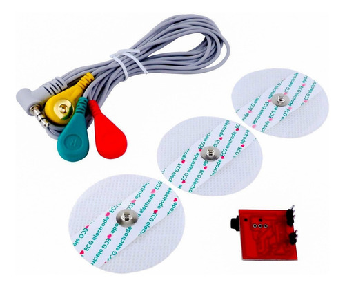 Ad8232 Kit Sensor Pulso Ritmo Cardíaco Módulo Ecg