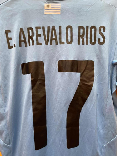 Camiseta Uruguay 2014  E.arevalo Rios  Talle M 100% Original
