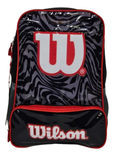 Mochila Wilson Original Escolar Resistente Bolsillo Botella