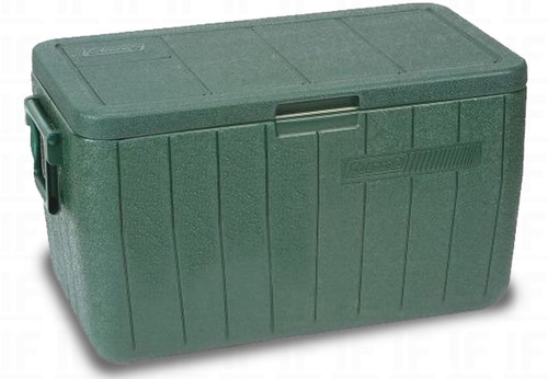 Caixa Térmica Cooler 45litros 48qt Coleman Verde