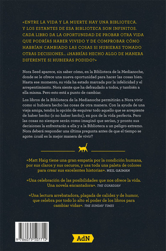 La Biblioteca De La Medianoche De Matt Haig Editorial Alianz