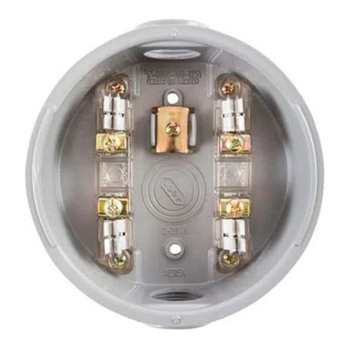Base Para Medidor Monofásica 127v 100a 4terminales Iusa