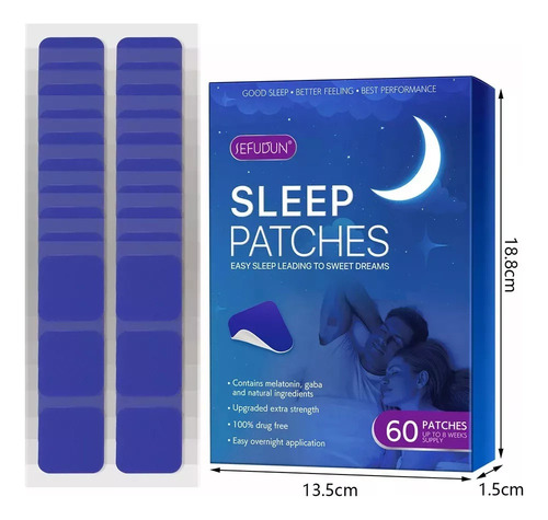 Mox Pegatina Para Dormir, Ayuda Con El Insomnio Y Mejora El