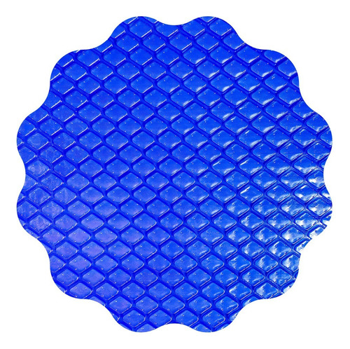 Capa Térmica Para Piscina 8x4,5 300 Micras + Proteção Uv Cor Azul