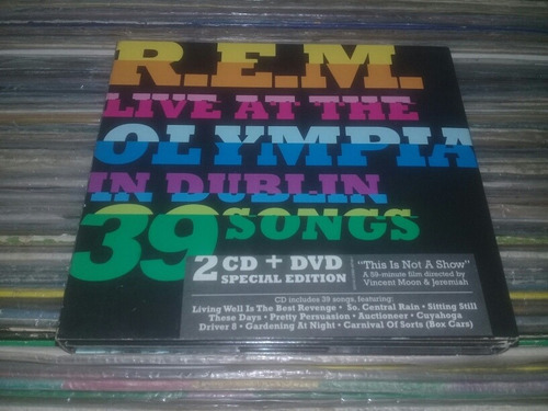 Rem Live At The Olympia In Dublin 2 Cd + Dvd