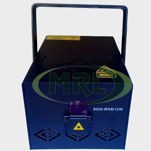2 Laser Show Rgb 12w Grafico Desenhos 3d Ilda Dmx Com Case