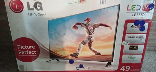 Imagen 3 de 9 de Tv 49 LG Led 49lb5550 Full Hd Pantalla Partida Nuevo