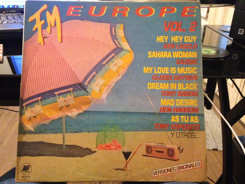 Vinilo Varios Fm Europe Vol 2 Compilado Argentina 1985
