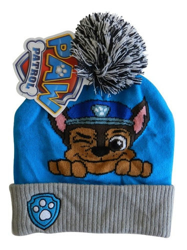 Gorro De Lana Paw Patrol Patrulla Canina Licencia Original