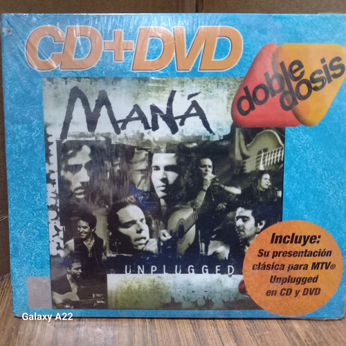 Cd+dvd Maná *unplugged* Nuevo Sellado De Fábrica (Usado)