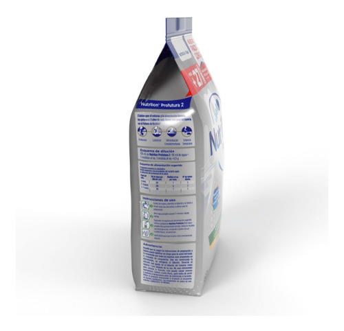 Imagen 5 de 6 de Leche Nutrilon Profutura 2 En Polvo 2 Pouch De 1.2 Kg