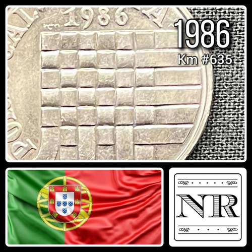 Portugal - 25 Escudos - Año 1986 - C. Economica - Km #635