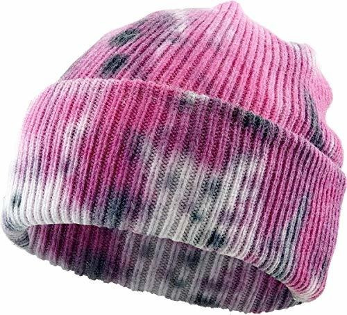 Sombrero Gorro Boina Muje Kbethos Tie Dye Beanie Cuffed Slou