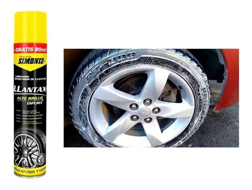 Promocion De Silicona Uv3 Y Abrillantador De Llantas Simoniz