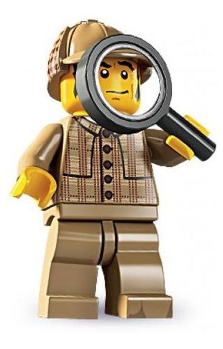 Lego 8805 Minifiguras Serie 5 Investigador - Detective