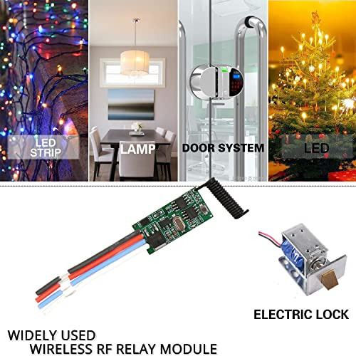 Módulo De Control Remoto Inalámbrico Dieserc Dc 3.6v 5v 12v