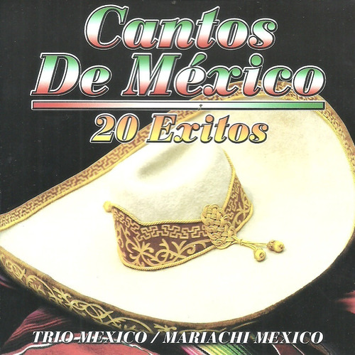 Cantos De México 20 Éxitos | Cd Música Nuevo