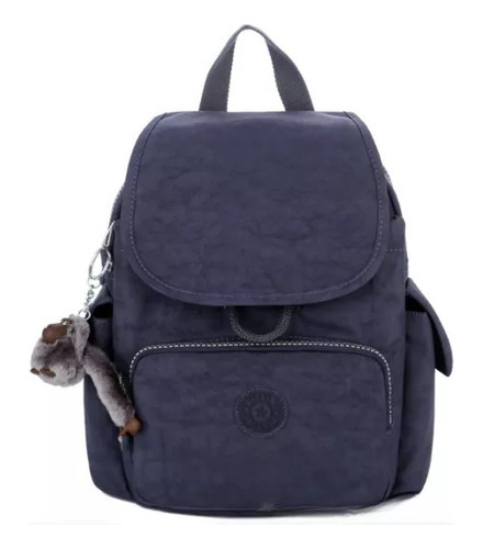 Kipling Mochila Unisex, Mochila Casual De Gran Capacidad Color Azul Oscuro