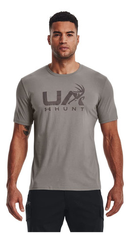 Camiseta Under Armour Antler Hunt Logo Para Hombre