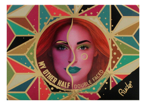 Paleta Facial Rude My Other Half Duo Shade Double Face