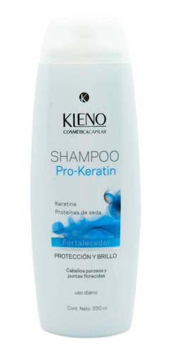 Kleno Pro Keratin Shampoo Fortalecedor Reparador 350ml