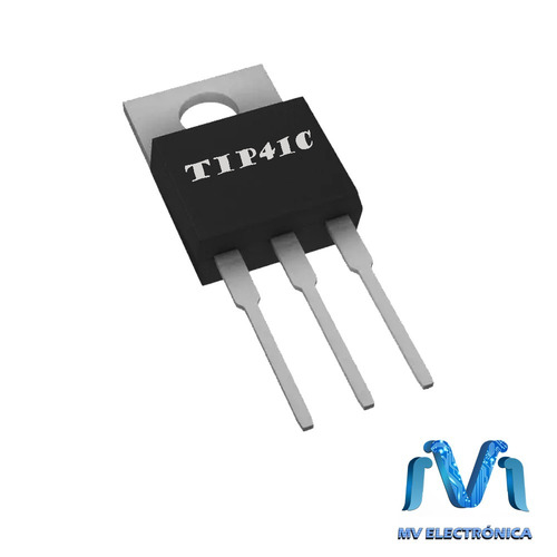 Transistor Tip41c Npn 100v 6a Mv Electronica