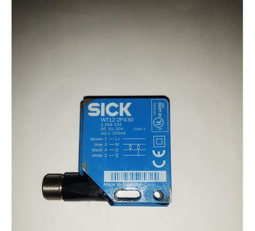 Sensor Sick Wt11-p430, Fotocélula De Detección Sobre Objeto