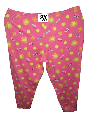 Pantalon Pijama Rosa Chicle Talla 3x(42/44) Secret Treasures