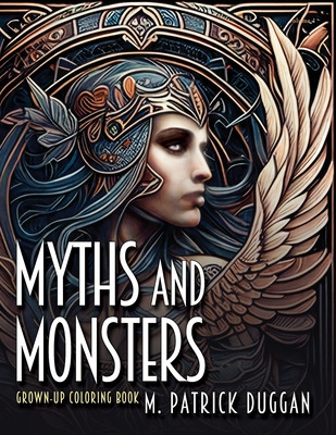 Libro Myths And Monsters Grown-up Coloring Book, Volume 1...