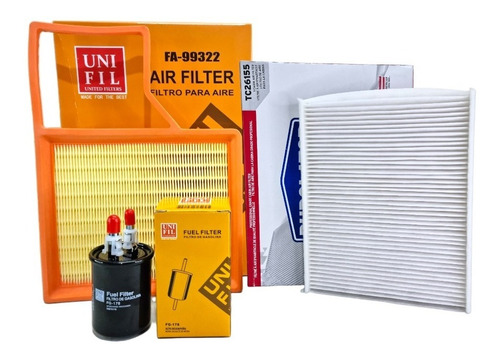 Kit  Afinacion Aveo 1.5 18-20 3 Filtros+limp Cuerpo Acelerac