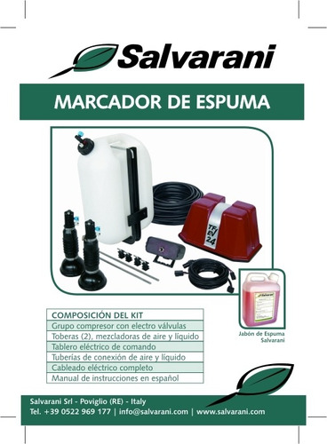 Marcador De Espuma Salvarani - Italia