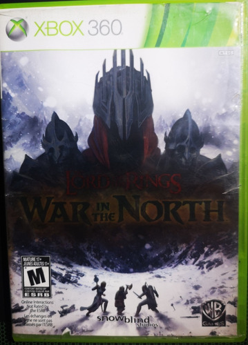 Lord Of The Rings War In The North Xbox 360  Físico