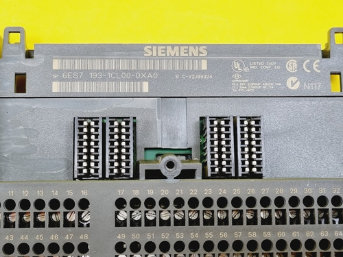 Siemens 6es7 193-1cl00-0xa0 Bloque De Terminales.