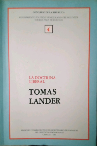 La Doctrina Libetal Tomas Lander