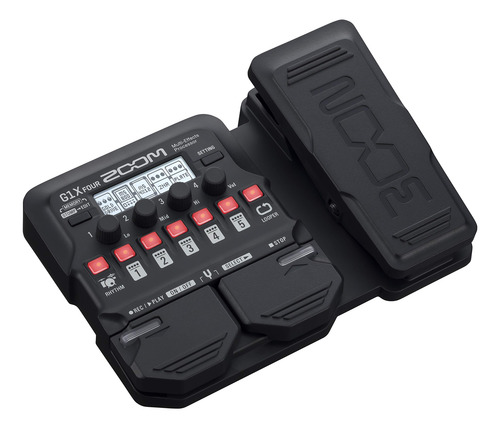 Procesador Multiefectos Para Guitarra Zoom G1x Four Con Expr