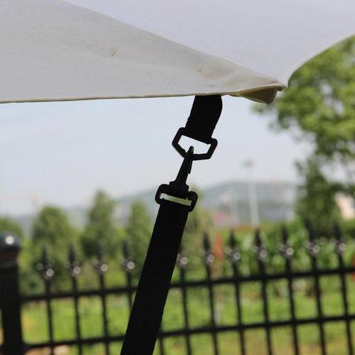 5 Correas De Sujeción Ajustables Para Sombrilla De Patio