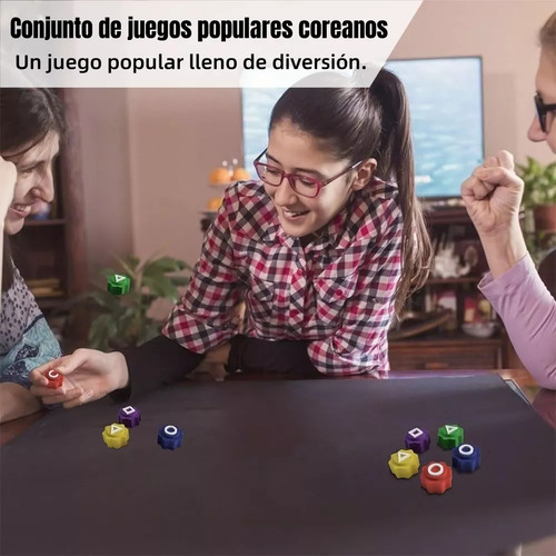 Jy Korean Gonggi Drum, Juego Folclórico Coreano, 5 Juegos