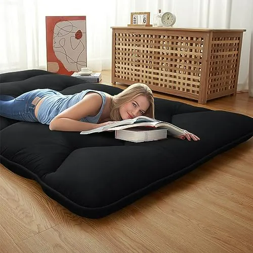 Colchón Futón Japonés Queen Size Plegable, Estilo Tatami, Ne
