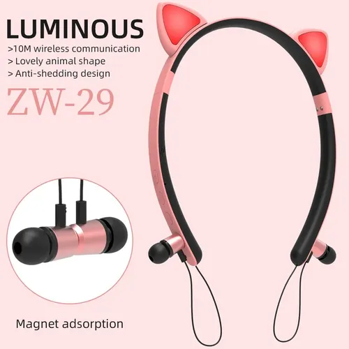 Auriculares Inalámbricos Bluetooth 4.2 + Edr Zw-29 P/niña