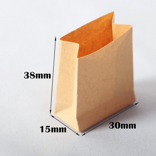 10 Bolsas De Papel Para Pan Y Comida, Bolsa De Papel Kraft