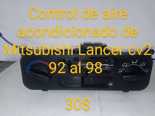 Control Aire Acondicionado Mitsubishi Lancer Cb2 92 A 98