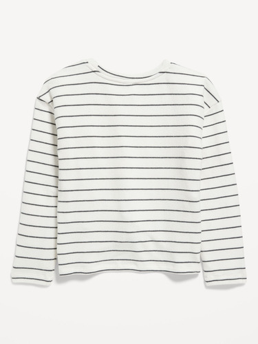 Playera De Manga Larga Con Cuello Redondo Old Navy Para Niña